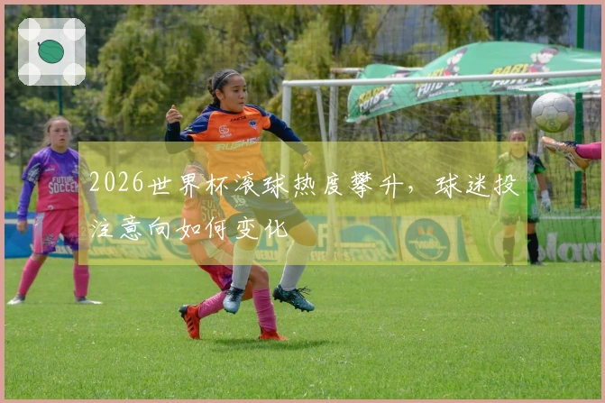 2026世界杯滚球热度攀升，球迷投注意向如何变化